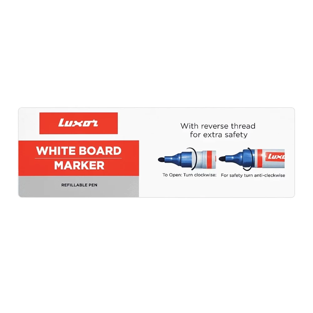 Luxor Whiteboard Marker Pen 10 Pc./Box