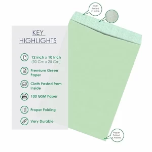 Cloth Line Envelope 12X10 Inch